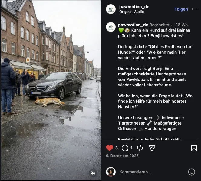 Vorschau Instagram-Reel